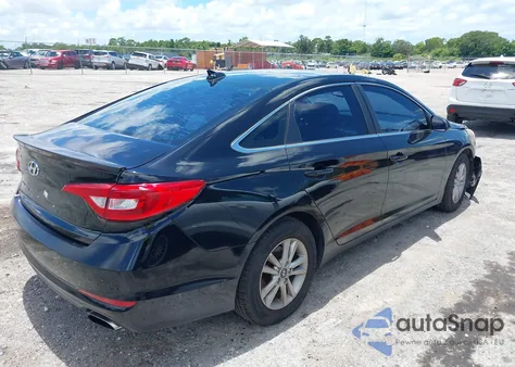 2016 Hyundai Sonata Se из США, поврежденный, VIN 5NPE24AF7GH359210